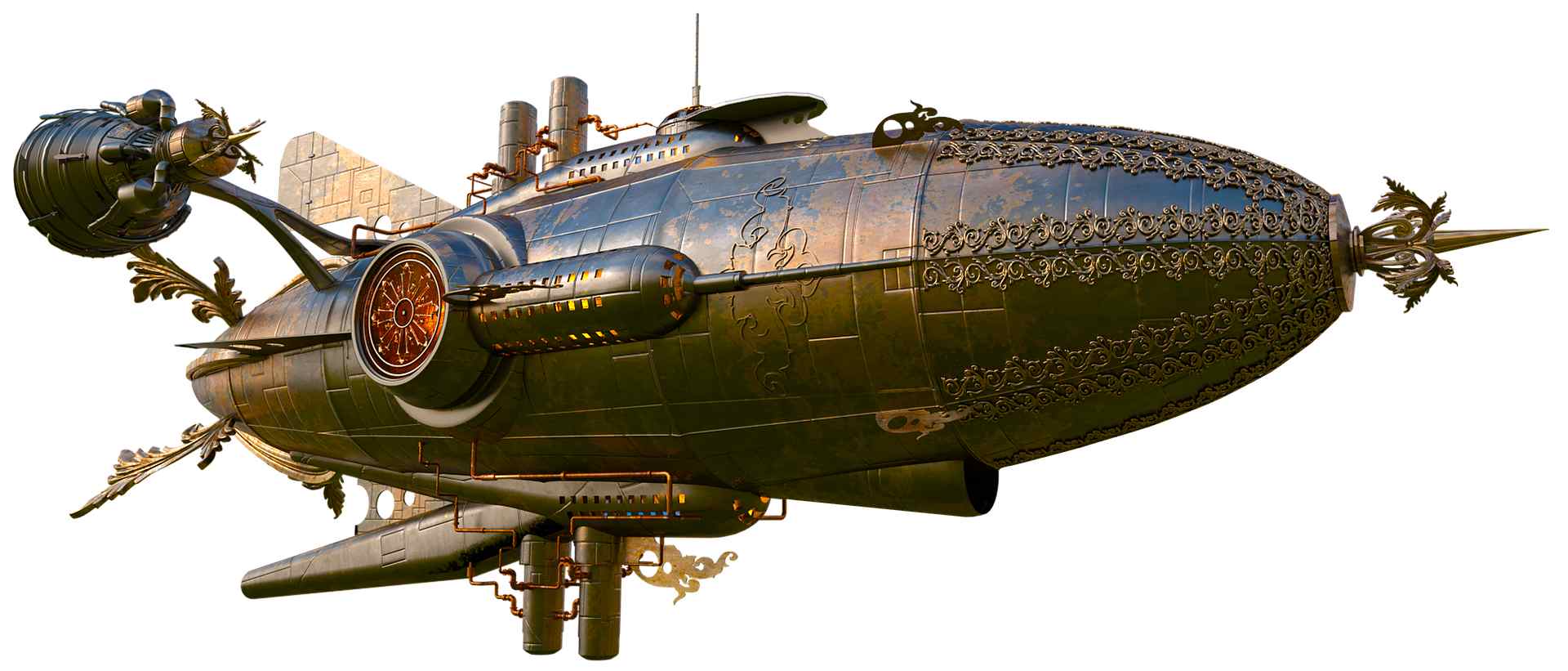 zeppelin-balón-vzducholod-steampunk-6108432-freepixabay