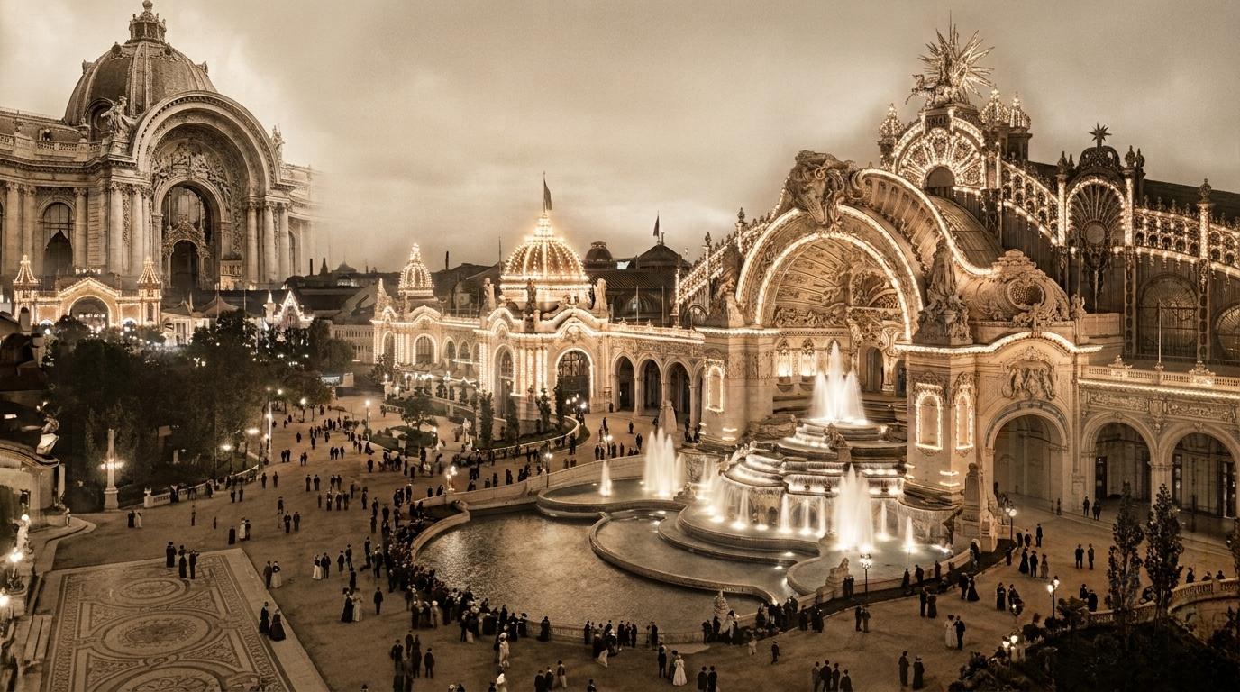 Palace of Electricity, 1900 Exposition Universelle in Paris