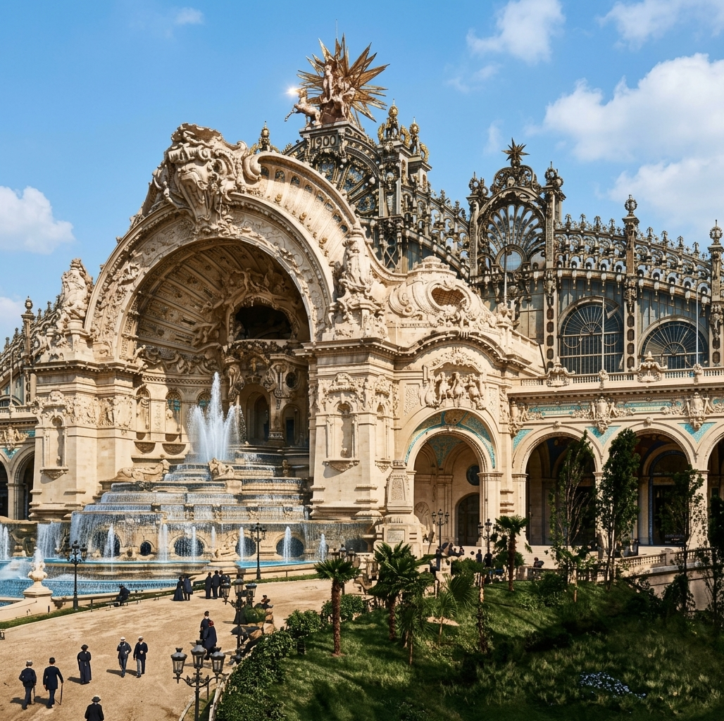 Palace of Electricity, 1900 Exposition Universelle in Paris