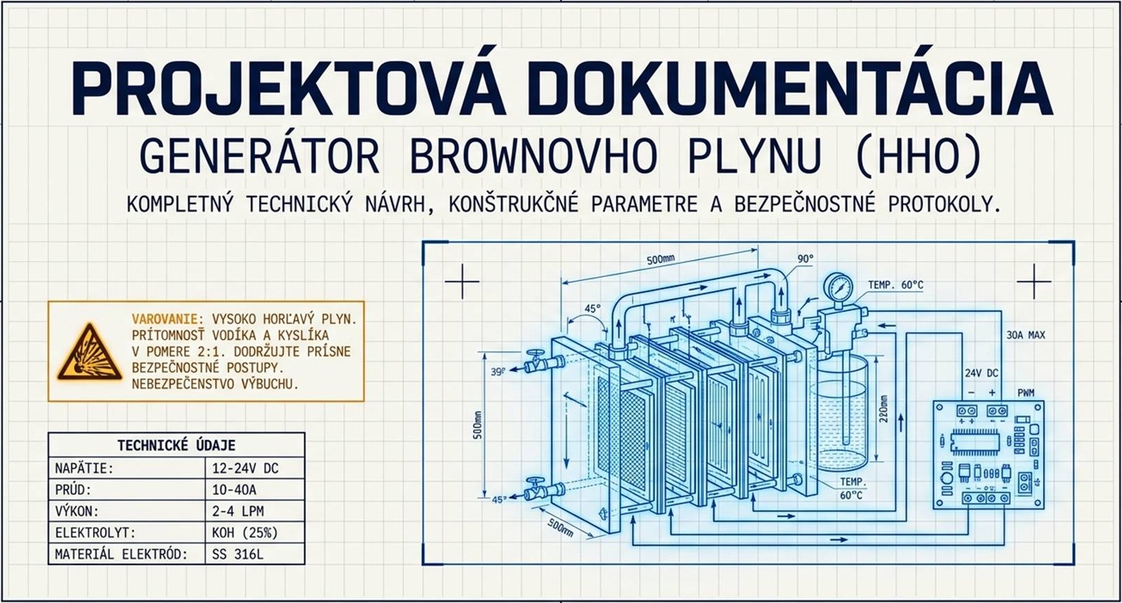 Projektova-dokumentacia-generatora-HHO